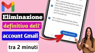 Come eliminare definitivamente l'account Gmail. Eliminazione account Gmail (2024).