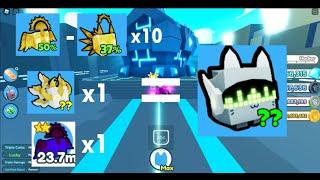 *NEW* BEST FUSING METHOD IN PET SIMULATOR X FOR TECHNO CAT! (INSANELY CHEAP)