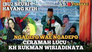 CERAMAH LUCU KH. RUKMAN WIRIADINATA || JAMA'AH SEURI TEU EREUN2 - ISRO MI'ROJ 2024