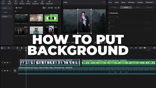 How To Put Background in CapCut PC 2023