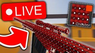  LIVE | Giving CREATOR SKIN In Arsenal... (Roblox Arsenal)