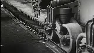Manufacturing Tank Tracks in WWII