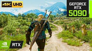 RTX 5090 in Witcher 3: Enhanced Edition - 4K Max Settings RTX ON | DLSS ON