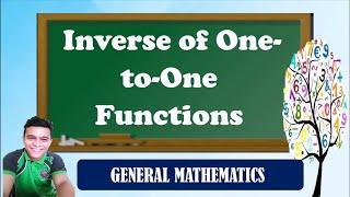 Inverse of One-to-One Functions