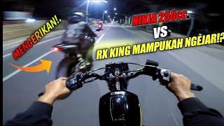 NGEBUT‼️ BARENG MEKANIK | ketemu ninja 250cc auto GASSPOLL. #motovlog #rxking135cc #rxking