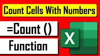 How to Use COUNT Function in Excel