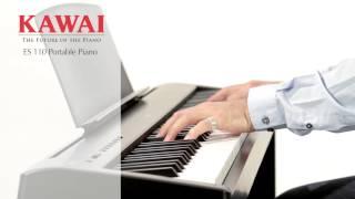 KAWAI ES110 Digital Piano DEMO - ENGLISH