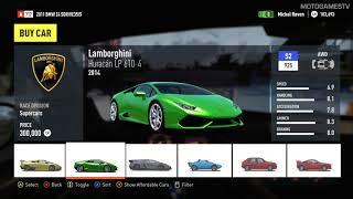 Forza Horizon 2 (X360) - All Cars from Autoshow (27.09.2014)