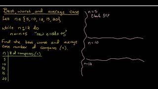 Best, worst, and average case