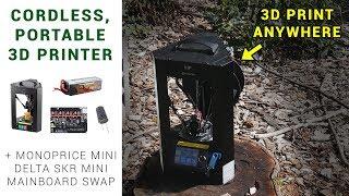 Portable 3D printer guide - Monoprice Mini Delta mainboard swap and conversion