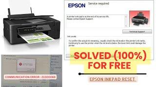 EPSON L3060 WASTE INK PAD ERROR RESET| COMMUNICATION ERROR SOLVED| ERROR LIGHT BLINKING ISSUE| DIY