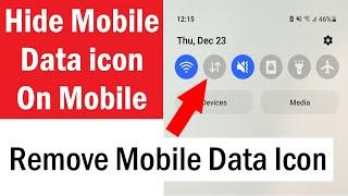 How To Hide Mobile Data Icon On Mobile | How to Remove or Hide mobile data icon on android