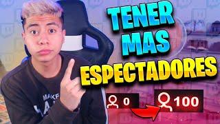  COMO SUBIR tu MEDIA de ESPECTADORES en TWITCH 2021!!