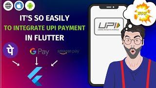 How to Integration UPI Payment In Flutter App