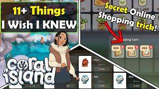 Coral Island 11+ Things I Wish I KNEW - Secret Shopping Feature, ULTIMATE Guide & MORE Tips & Tricks