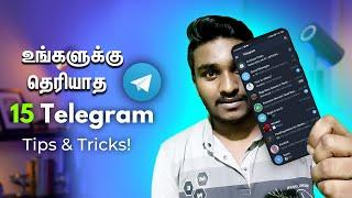 Top 15 Best Telegram Hidden Tips & Tricks Tamil!