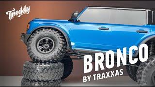 TRX4 Bronco by Traxxas. It will be difficult to surprise yourself later. 1/10 scale RC crawler.