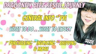 FYI, How to make a purchase from Dragonfly Beez Resell Journey…what to do, what to expect…