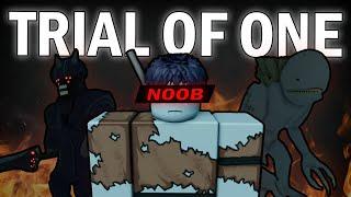 A Deepwoken NOOB Attempts to Master the Trial Of One | Roblox