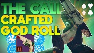 The #1 Weapon That You NEED To Craft in Final Shape! The Call CRAFTED GOD ROLL Review! | Destiny 2