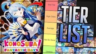 SOFT LAUNCH GLOBAL TIER LIST! (KonoSuba: Fantastic Days)