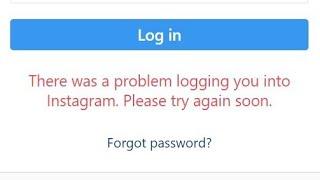 how to fix Instagram login error problem | there was a problem logging you into instagram try again