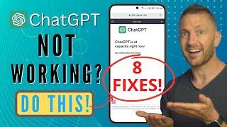 How to FIX Chat GPT Not Working (Chat GPT Down, Not Opening, At Capacity, Login Error)