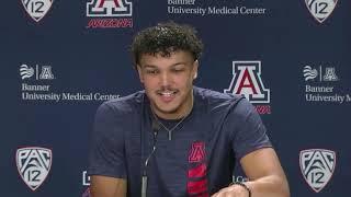 Arizona Basketball Press Conference - Trey Townsend