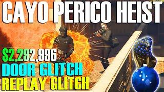 $2292996 Panther Statue, Replay Glitch, Door Glitch in Cayo Perico Heist GTA Online SOLO Money Guide