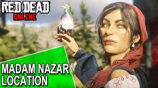 Madam Nazar Location Red Dead Online for October 7 - Madam Nazar RDO