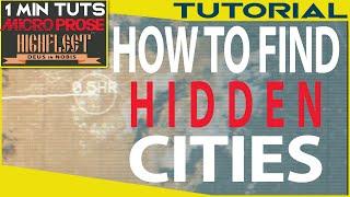 How to Find Hidden Cities in HIGHFLEET Tutorial