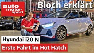 Der neue Hyundai i20 N: Erste Fahrt und Technik-Review - Bloch erklärt #126 | auto motor und sport
