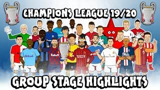 UCL GROUP STAGE HIGHLIGHTS 2019/2020 (UEFA Champions League Best Games and Top Goals)
