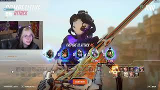 77% Accuracy! Aspen Ana Overwatch 2 Season 13 Top 500 Gameplay