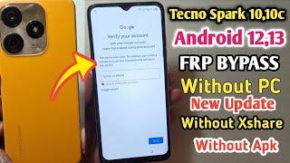 Tecno Spark 10c (KI5k) Frp Bypass | Tecno Spark 10C Bypass FRP Google Account Lock Without PC