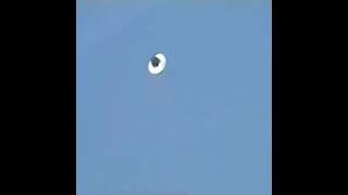 Silver UFO over Lake Havasu USA Feb 2009?