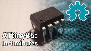 Arduino Tutorial – ATtiny85 explained in 4 minutes!
