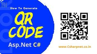 How To Generate QR Code In Asp.Net C# And Save As Image | Ankit Prajapati