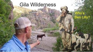 Gila Wilderness: Ben Lilly, Indian graves, and mule problems on Sapillo Creek