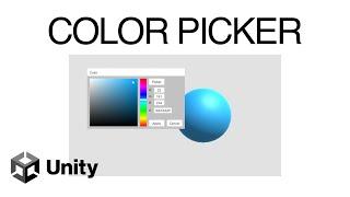 Color Picker in Unity: Canvas control for selecting colors