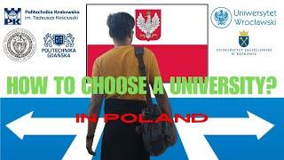 How to choose a University in Poland? | Complete Guide | Study in Poland 2024