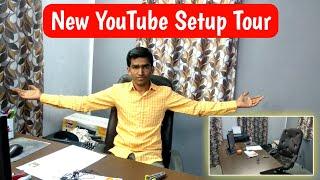 My New setup TOUR Video || BBG Technical support YouTube SETUP and office TOUR