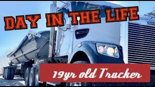 Easy Day: Day in the Life 19yr old Truck Driver