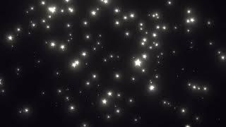 star particles black screen background video HD effects | No Copyright | Download 4K on our site