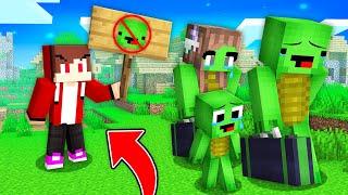 Mikey Family Is Moving Away in Minecraft - Maizen