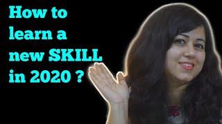 How to learn a new SKILL in 2020? Tips by Nisha-Soft Skills Trainer ( With English subtitles)