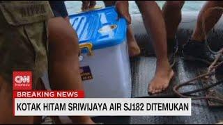 Black Box Sriwijaya Air SJ182 Berhasil Ditemukan