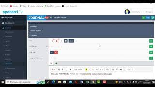 Themeforest Opencart - Editar Header Notice Journal 3 theme