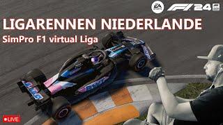 Ein Fehler macht alles zunichte  SimPro F1 24 Ligarennen Niederlande