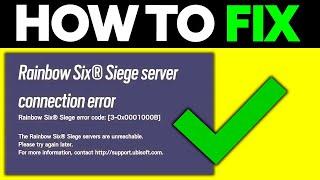 How To FIX R6 Connection Error PC (2024)